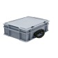 Handling crate with a lid, from 10 liters to 50 liters - Viso