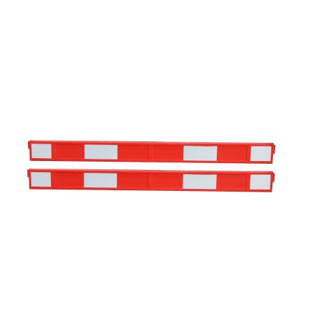 Set of 2 Steel Bollard Barriers for Marking - Viso