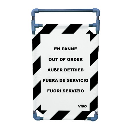 Inox Intervention barrier 1 panel - Viso