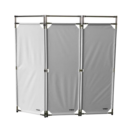 Inox Intervention barrier - 3 panels - Viso