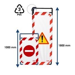 PVC Intervention barrier -...