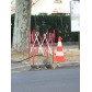 Square extendable construction barrier - Viso