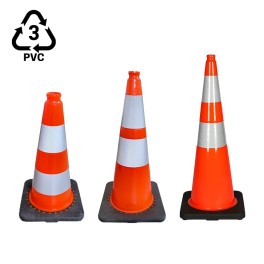 Weighted PVC marking cone -...