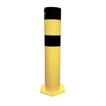 Steel safety bollard to fix - Viso