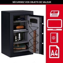 Coffre-Fort Haute Sécurité-Serrure Électronique-MASTERLOCK- T0-331ML