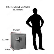 Coffre-fort Ignifugé et Étanche - Serrure Electronique - Format XXL - MASTERLOCK - LTW205GYC