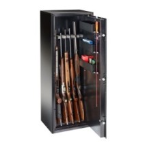 Armoire 7 fusils + Coffret interne - Serrure à clé - Ranger N7S - BURG WÄCHTER