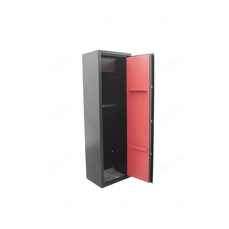 Armoire 10 fusils + coffret interne - Serrure à clé - COFFREFORTPLUS CFP10K