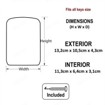 Boite à clés sécurisée - Fixation murale -MASTERLOCK - 5415EURD