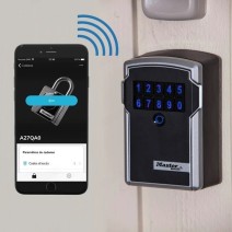 Boite à clés sécurisée connectée-Bluetooth-Fixation murale- MASTERLOCK -5441EURD