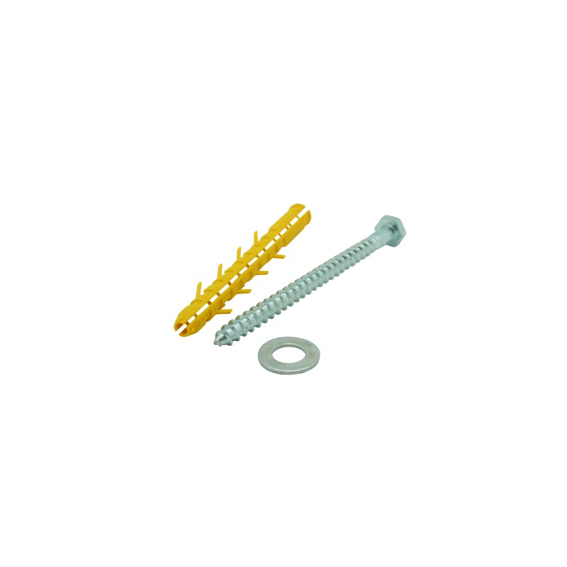 Universal Fastening: Plug, Coach Screw, Washer - Viso