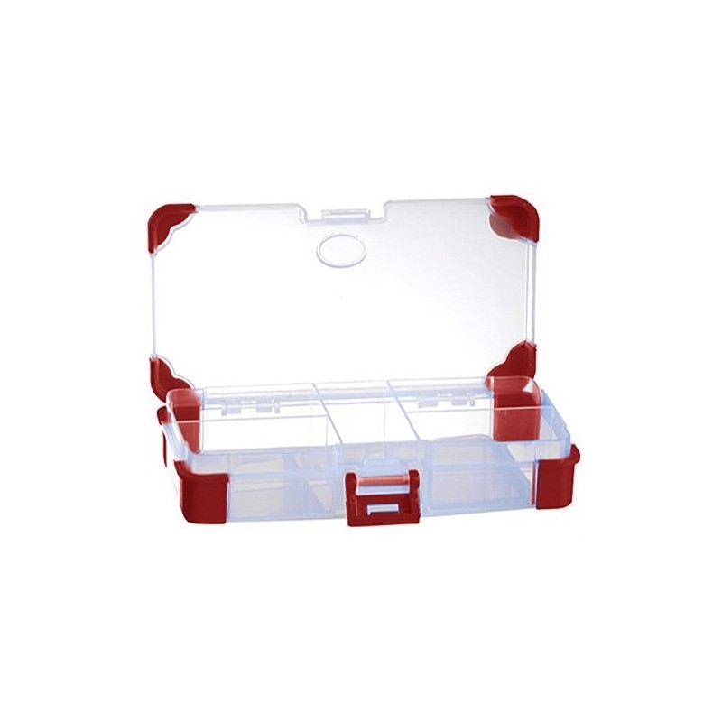 Compartment box with rubber corners - Viso