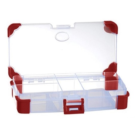 Compartment box with rubber corners - Viso