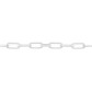 Straight welded chain with long links - Viso