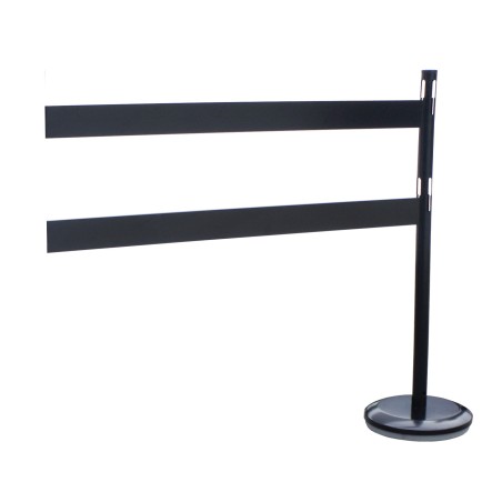 Steel bollards kit with barriers - Viso