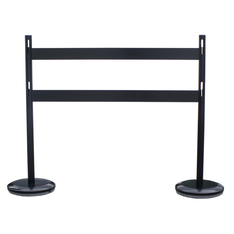 Steel bollards kit with barriers - Viso