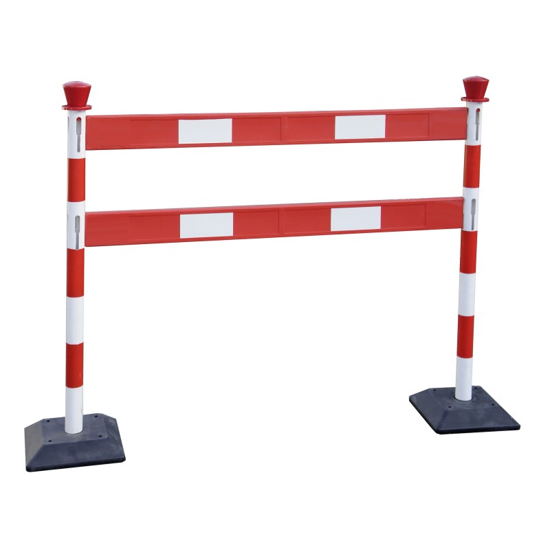 ABS bollard kit with barriers - Viso