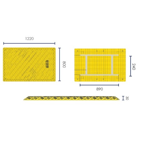 Road plate - Viso