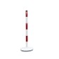 Steel bollard with base and chain - Viso