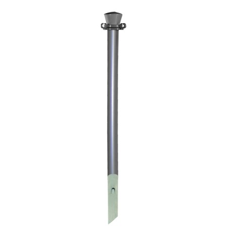 Plastic bollard for ground planting - Viso