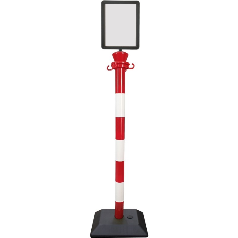 Fixed height plastic information post - Viso