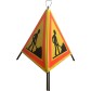 Tripode pliable signalisation temporaire Classe 1 - Viso