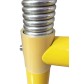 High-Resistance Spring-Loaded Parking Bollard - Viso