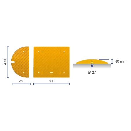 Embout de ralentisseur modulable - Viso