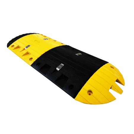 Heavy-duty speed bump end cap 50 T - 15 km/h - Viso