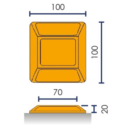 Road Reflective Marker - Viso