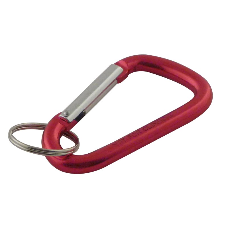 Aluminium keychain snap hook - Viso