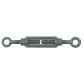 Steel turnbuckle with 2 eyes - Viso