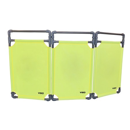 PVC Intervention barrier - 3 panels - Viso