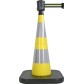 Traffic cone with retractable belt - Viso