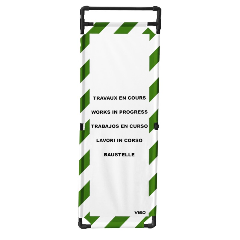 PVC Intervention barrier - 1 panel - Viso