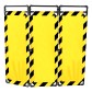 PVC Intervention barrier - 3 panels - Viso