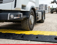 Protège câble au sol pour site industriel