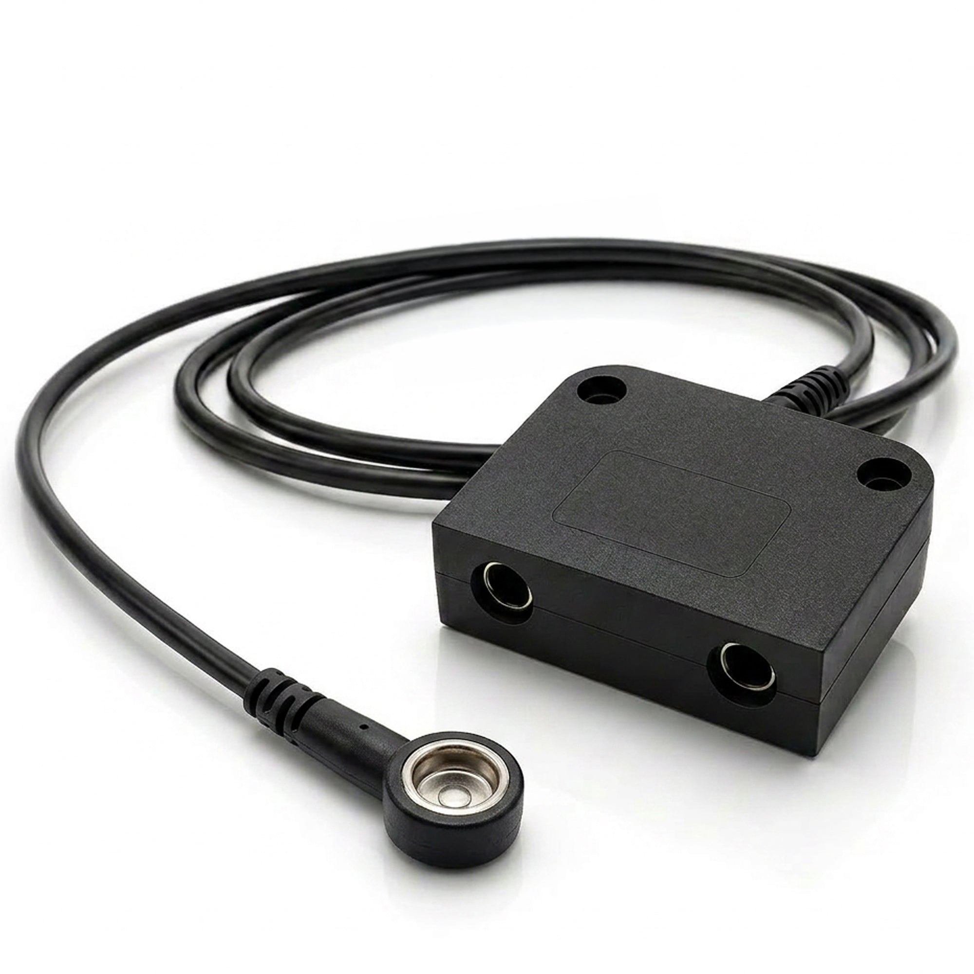 Câble de mise à la terre double pour tapis de table ESD et bracelet antistatique