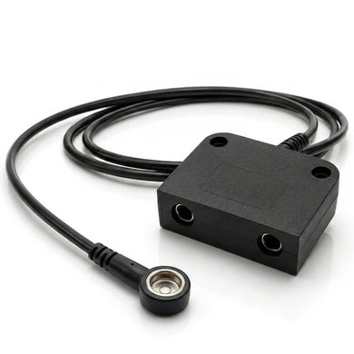 Câble de mise à la terre double pour tapis de table ESD et bracelet antistatique