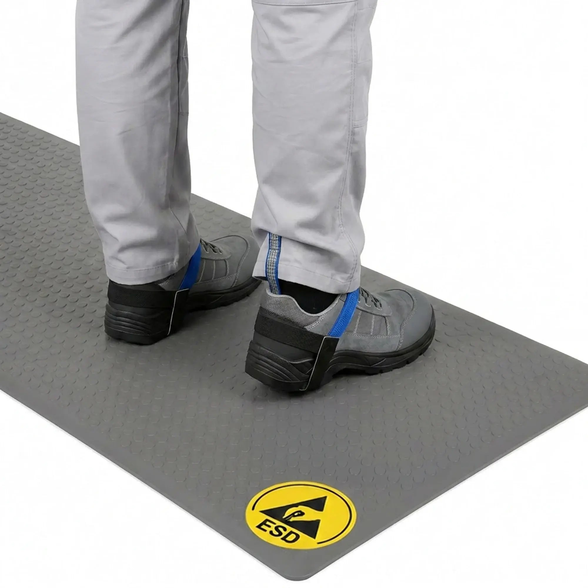 Tapis antistatique ESD W4 - Anti-fatigue sol, mousse vinyle 9,5 mm