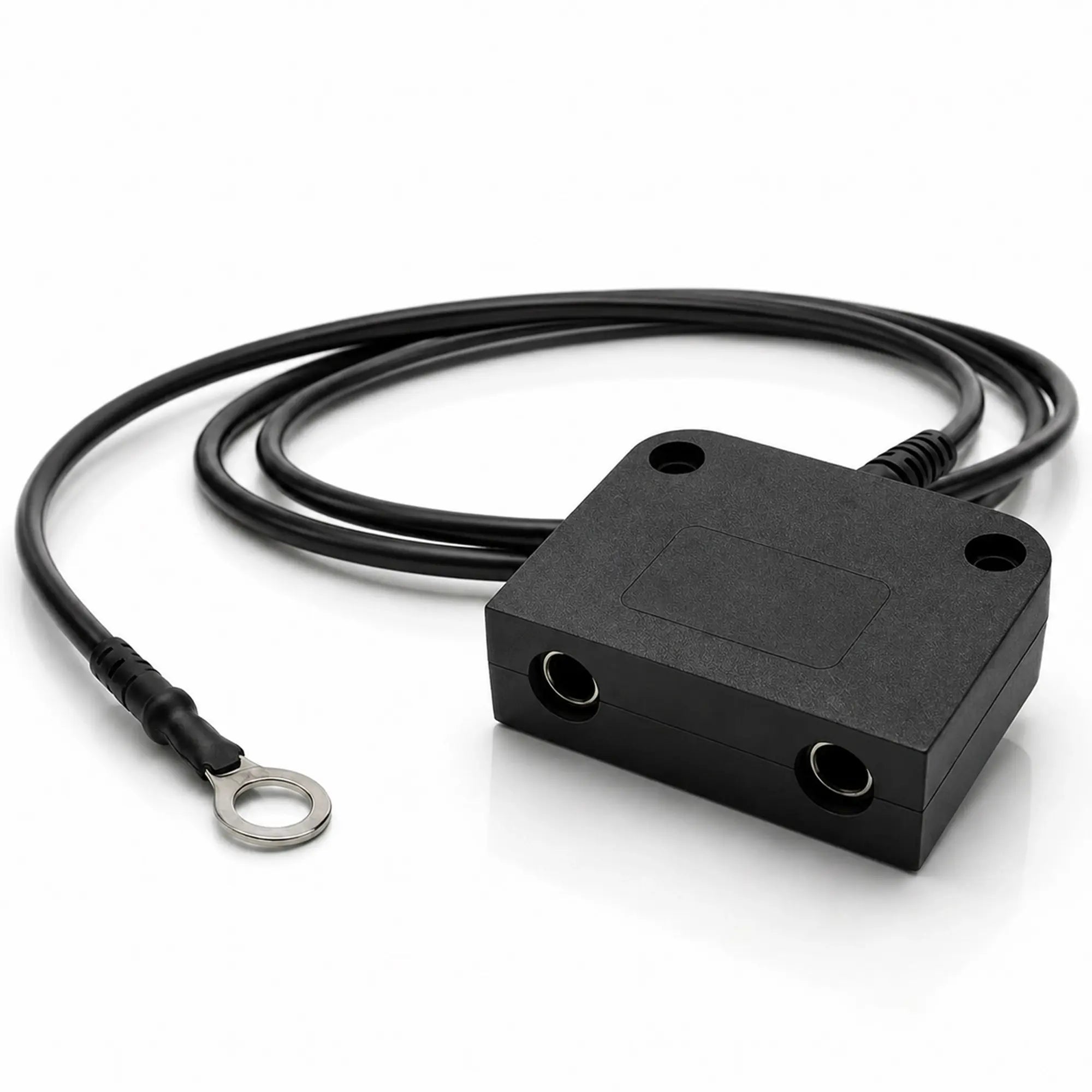 Câble de mise à la terre double pour tapis de table ESD et bracelet antistatique