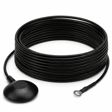 Câble de mise à la terre pour tapis de sol ESD - connexion simple, 4,5 m