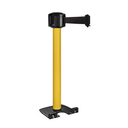 Poteau de guidage extérieur mobile base lourde à roulettes – Sangle longue portée 10m, aluminium