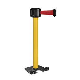 Poteau de guidage extérieur mobile base lourde à roulettes – Sangle longue portée 10m, aluminium