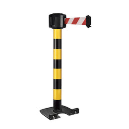 Poteau de guidage extérieur mobile base lourde à roulettes – Sangle longue portée 10m, aluminium