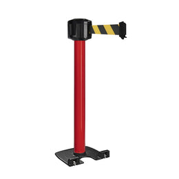 Poteau de guidage extérieur mobile base lourde à roulettes – Sangle longue portée 10m, aluminium