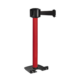 Poteau de guidage extérieur mobile base lourde à roulettes – Sangle longue portée 10m, aluminium