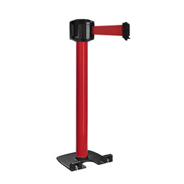 Poteau de guidage extérieur mobile base lourde à roulettes – Sangle longue portée 10m, aluminium
