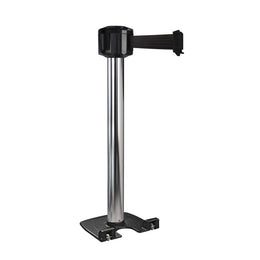Poteau de guidage extérieur mobile base lourde à roulettes – Sangle longue portée 10m, aluminium