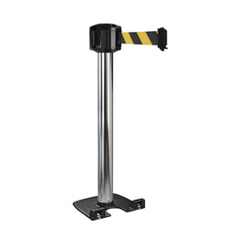 Poteau de guidage extérieur mobile base lourde à roulettes – Sangle longue portée 10m, aluminium